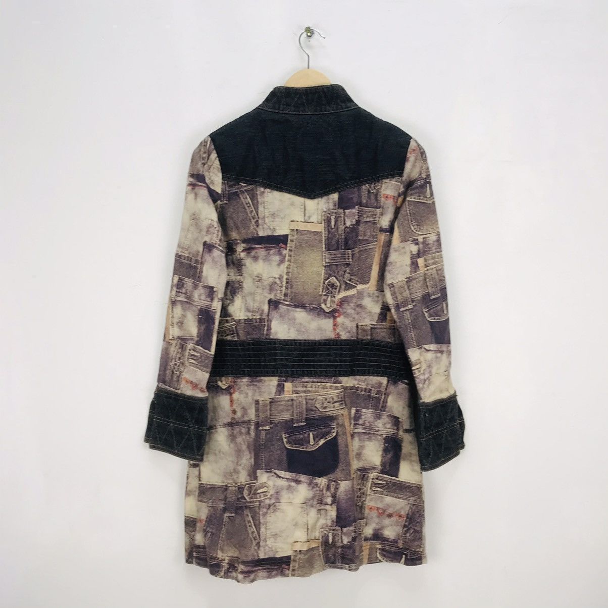 Designer × Japanese Brand Mash Mania Denim JeanPaul Gaultier patchworks style women Size S / US 4 / IT 40 - 10 Thumbnail