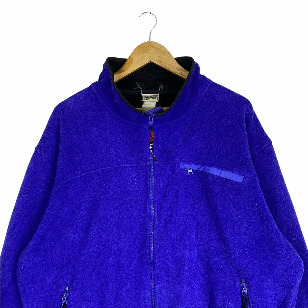 L.L. Bean × Polartec × Vintage VINTAGE L.L.BEAN POLARTEC SMALL LOGO OUTDOOR FLEECE SWEATER Size US XL / EU 56 / 4 - 5 Thumbnail