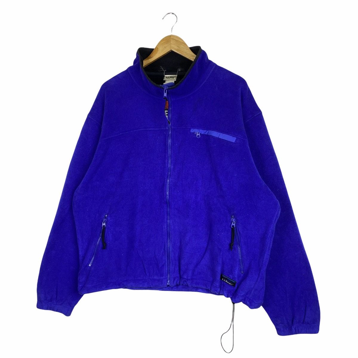 L.L. Bean × Polartec × Vintage VINTAGE L.L.BEAN POLARTEC SMALL LOGO OUTDOOR FLEECE SWEATER Size US XL / EU 56 / 4 - 4 Thumbnail