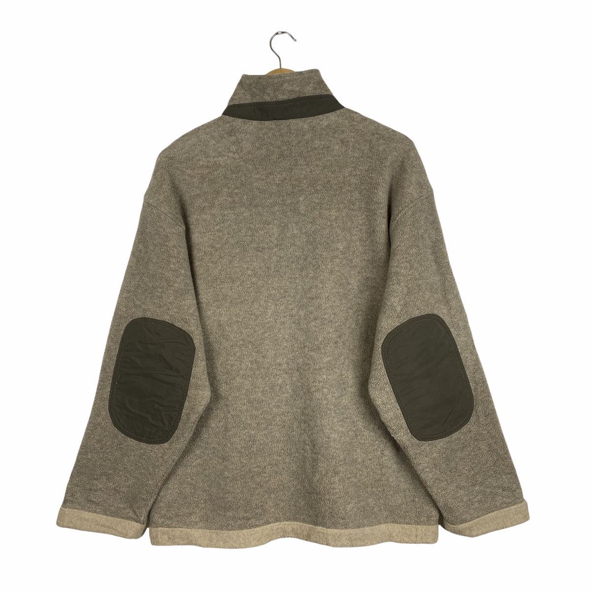 L.L. Bean × Vintage VINTAGE L.L. BEAN OUTDOOR KNEE ELBOW PATCHES FLEECE SWEATER Size US L / EU 52-54 / 3 - 2 Thumbnail