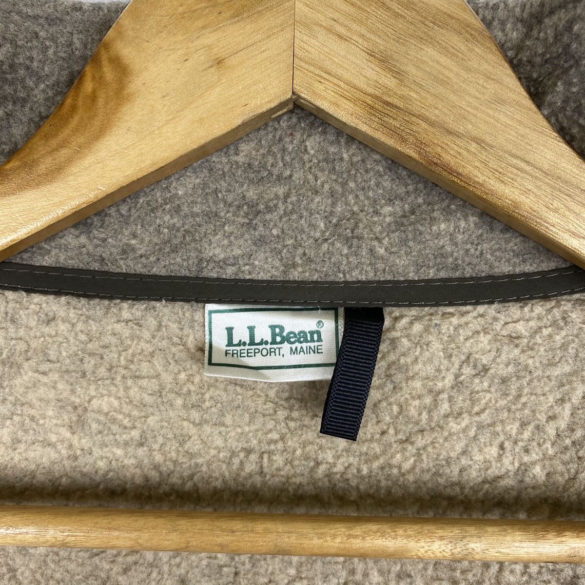 L.L. Bean × Vintage VINTAGE L.L. BEAN OUTDOOR KNEE ELBOW PATCHES FLEECE SWEATER Size US L / EU 52-54 / 3 - 6 Thumbnail