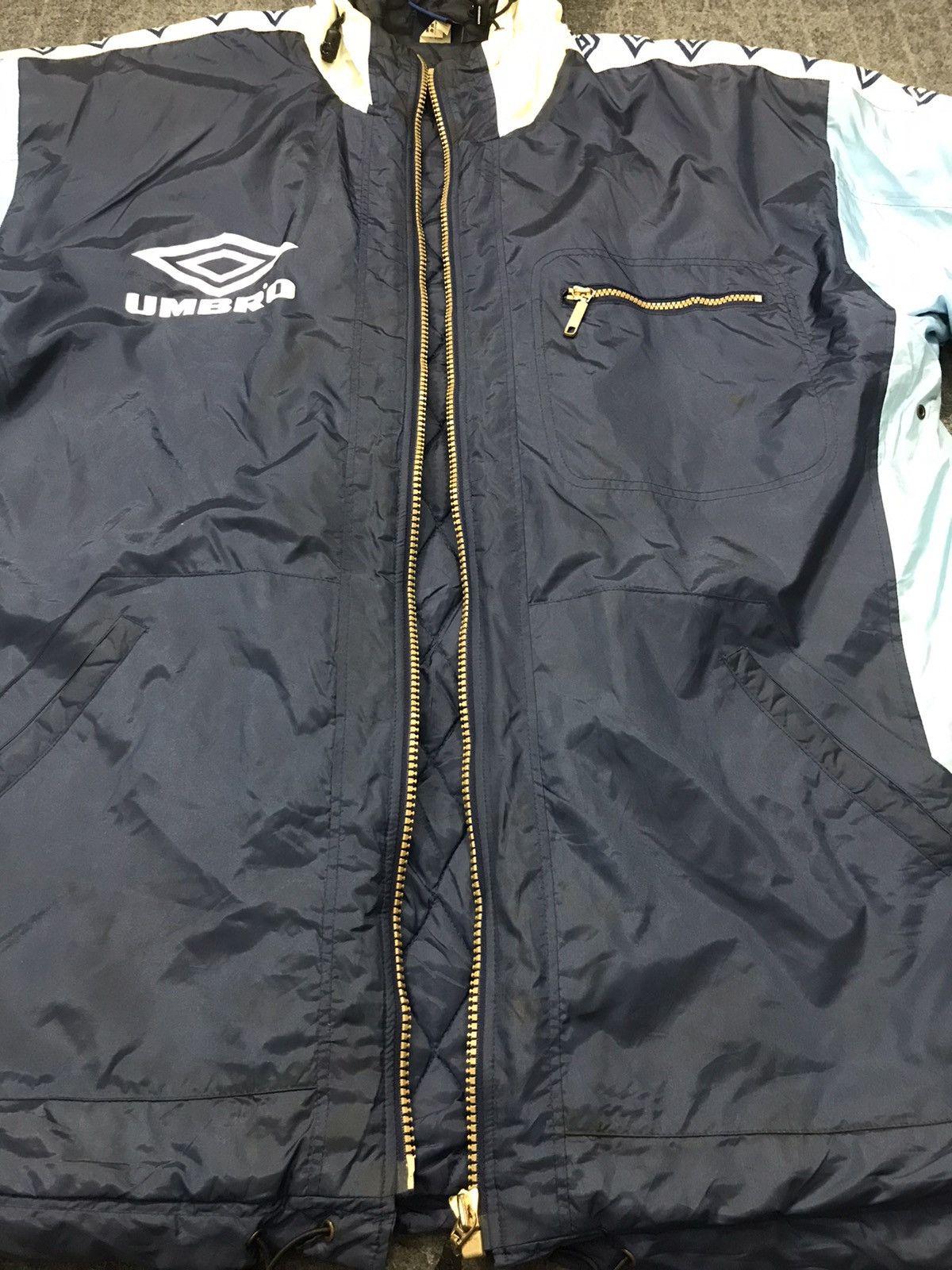 Umbro Umbro Coach Padded Quilted Inner Jacket Winter Size US XXL / EU 58 / 5 - 5 Thumbnail