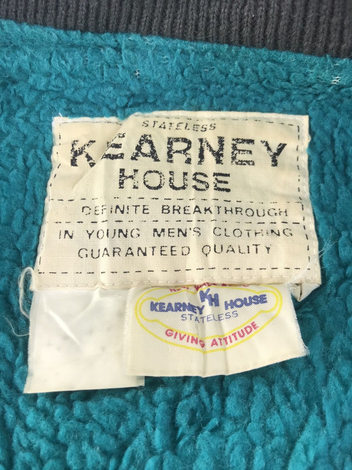 Japanese Brand × Vintage Kearny House Staff Bomber Jacket Quilted Inner Spell Out Size US XL / EU 56 / 4 - 6 Thumbnail