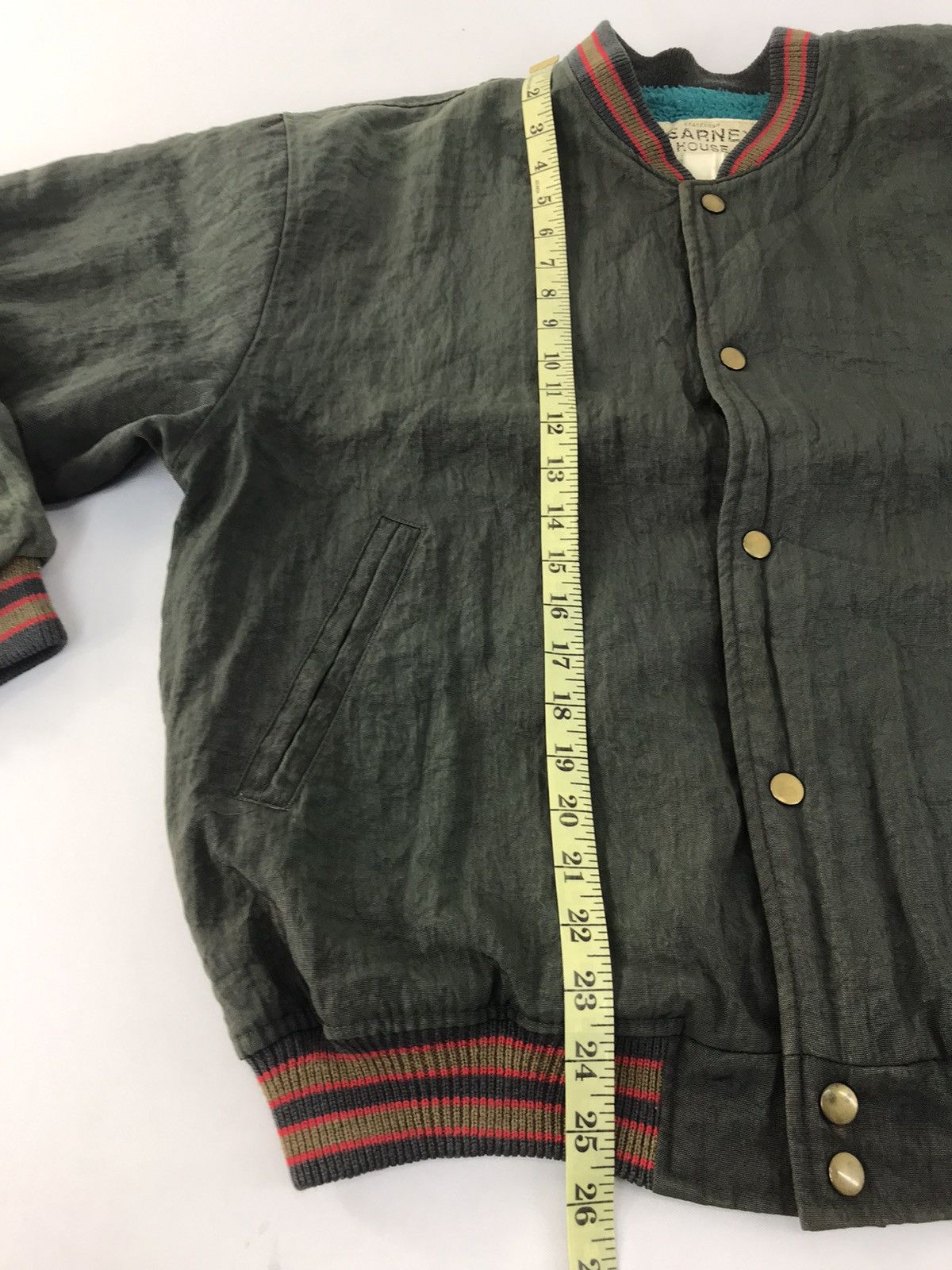 Japanese Brand × Vintage Kearny House Staff Bomber Jacket Quilted Inner Spell Out Size US XL / EU 56 / 4 - 8 Thumbnail