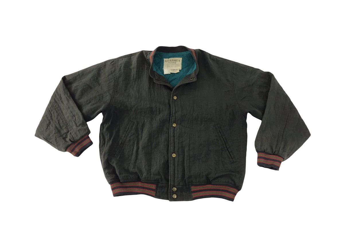 Japanese Brand × Vintage Kearny House Staff Bomber Jacket Quilted Inner Spell Out Size US XL / EU 56 / 4 - 1 Thumbnail