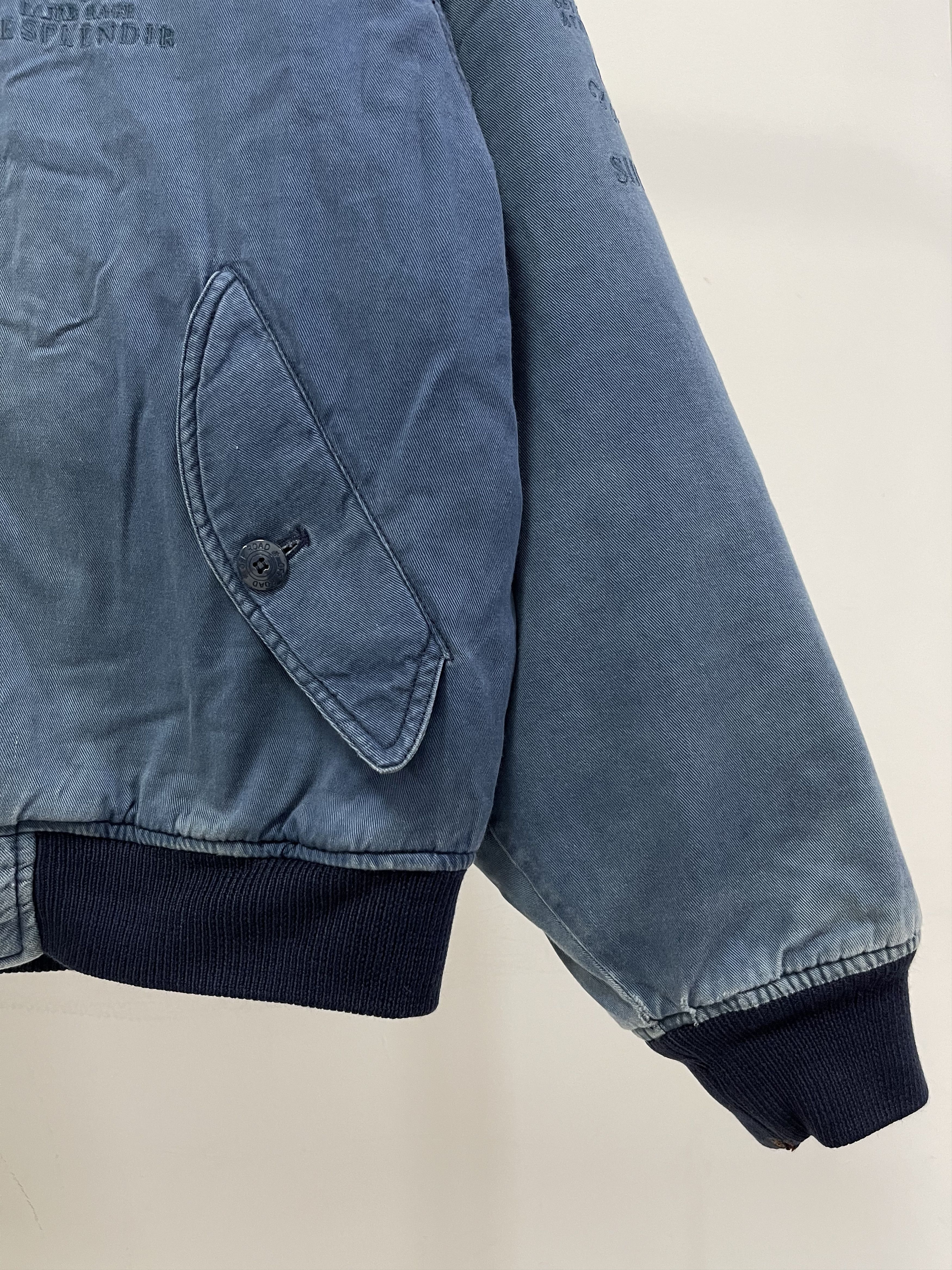 Japanese Brand Vintage Outdoor Off Road Embroidery Bomber jacket Sun Faded Size US L / EU 52-54 / 3 - 5 Thumbnail