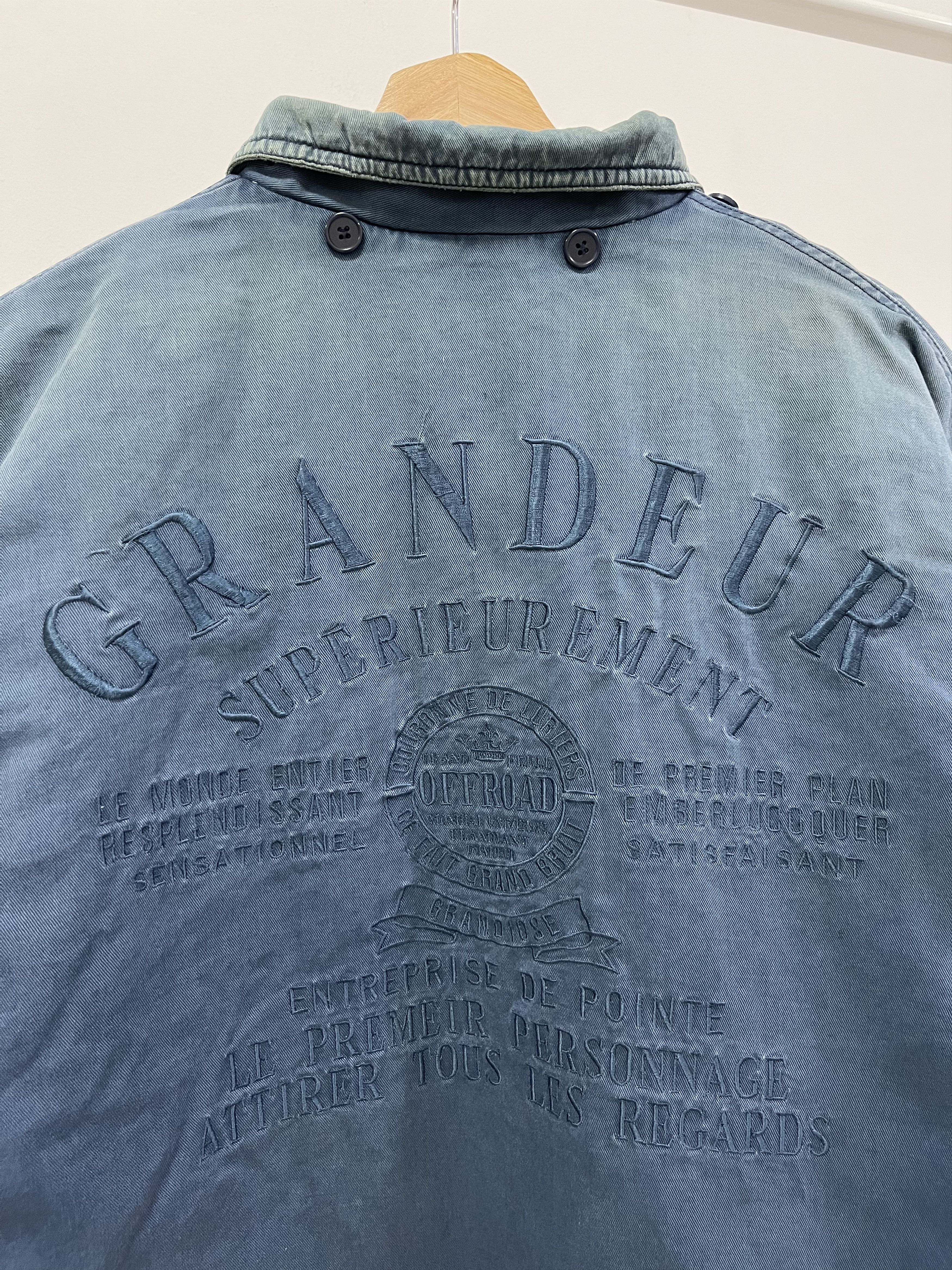 Japanese Brand Vintage Outdoor Off Road Embroidery Bomber jacket Sun Faded Size US L / EU 52-54 / 3 - 2 Thumbnail