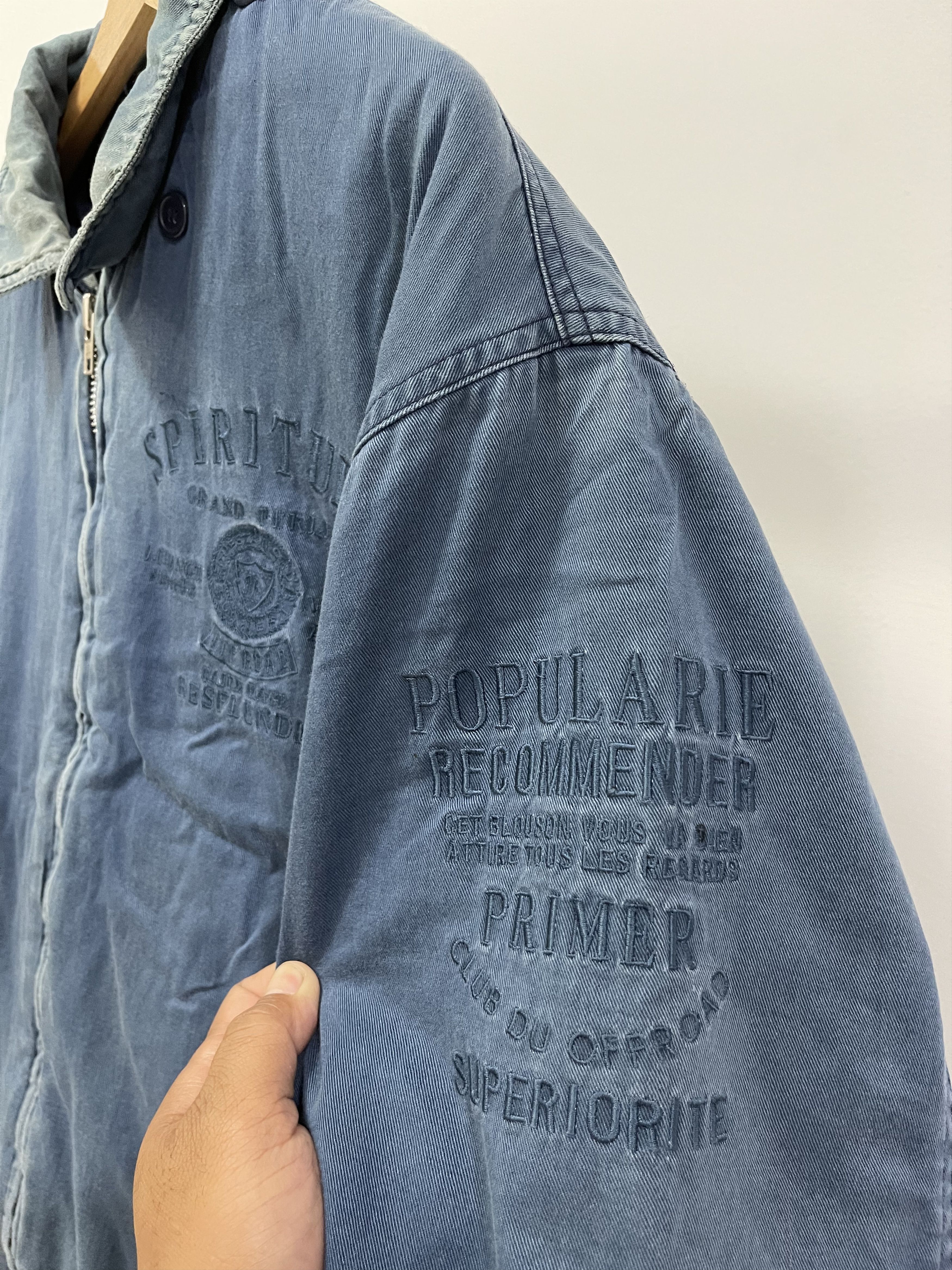 Japanese Brand Vintage Outdoor Off Road Embroidery Bomber jacket Sun Faded Size US L / EU 52-54 / 3 - 8 Thumbnail