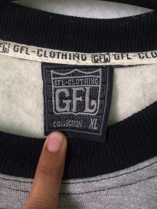 Vintage Gangsta For Life GFL Spell Out Sweatshirt Size US XL / EU 56 / 4 - 3 Thumbnail
