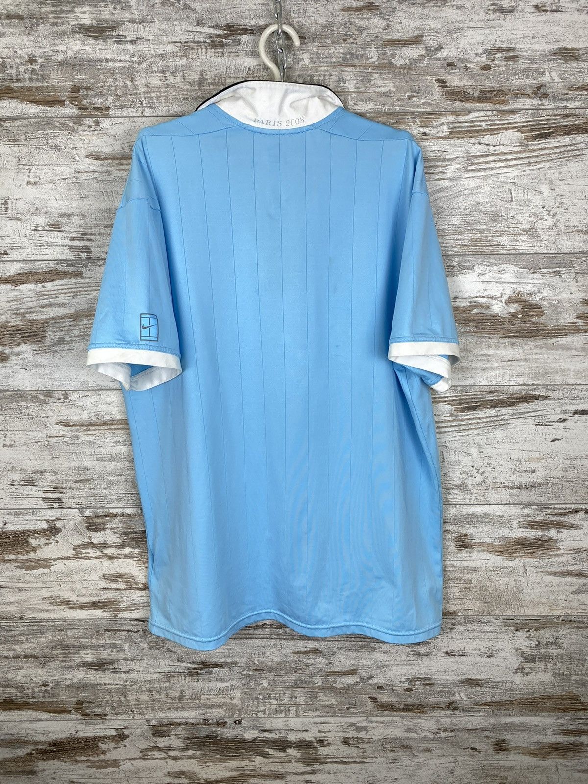 Nike Mens Vintage Nike Court T Shirt big logo streetwear y2k rare Size US XL / EU 56 / 4 - 9 Thumbnail