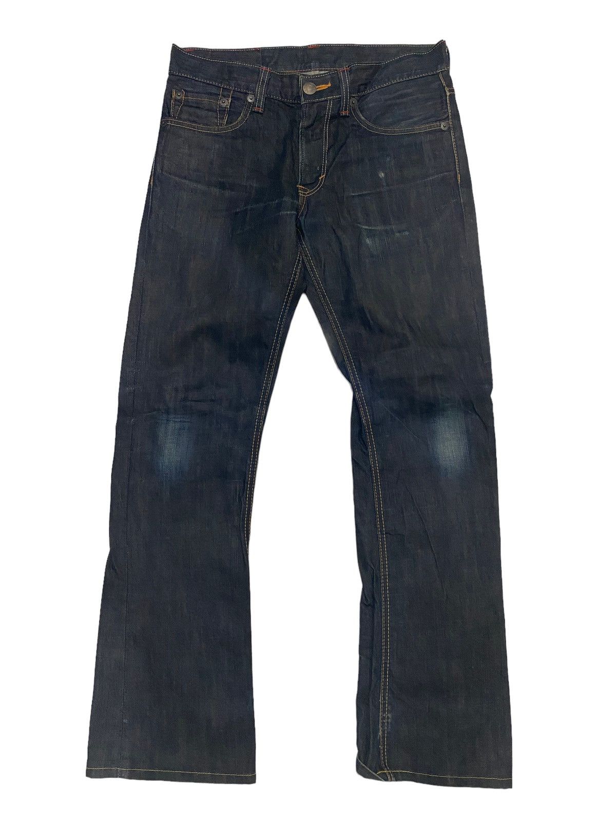 Edwin × Vintage Vintage Edwin 512 Dark Blue Jean Size US 32 / EU 48 - 1 Thumbnail