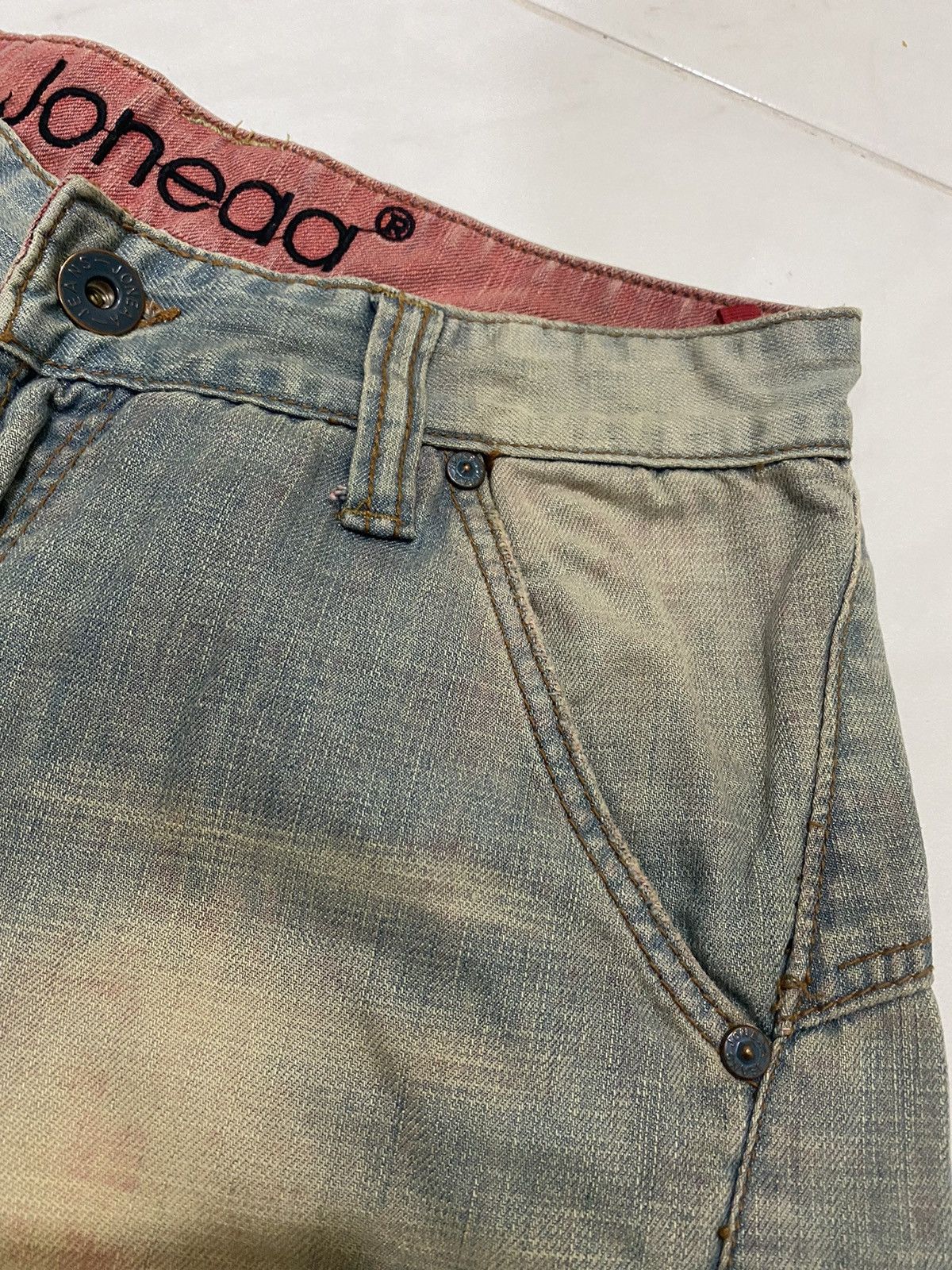Japanese Brand × Vintage Vintage Joneaa Distressed Jean Nice Design Size US 30 / EU 46 - 6 Thumbnail