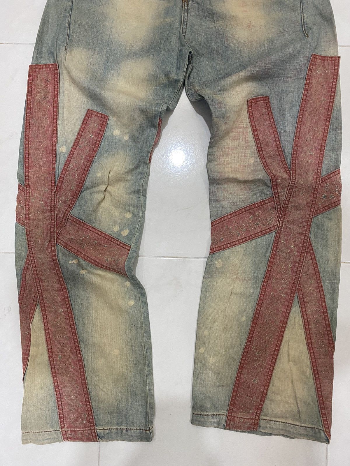 Japanese Brand × Vintage Vintage Joneaa Distressed Jean Nice Design Size US 30 / EU 46 - 5 Thumbnail