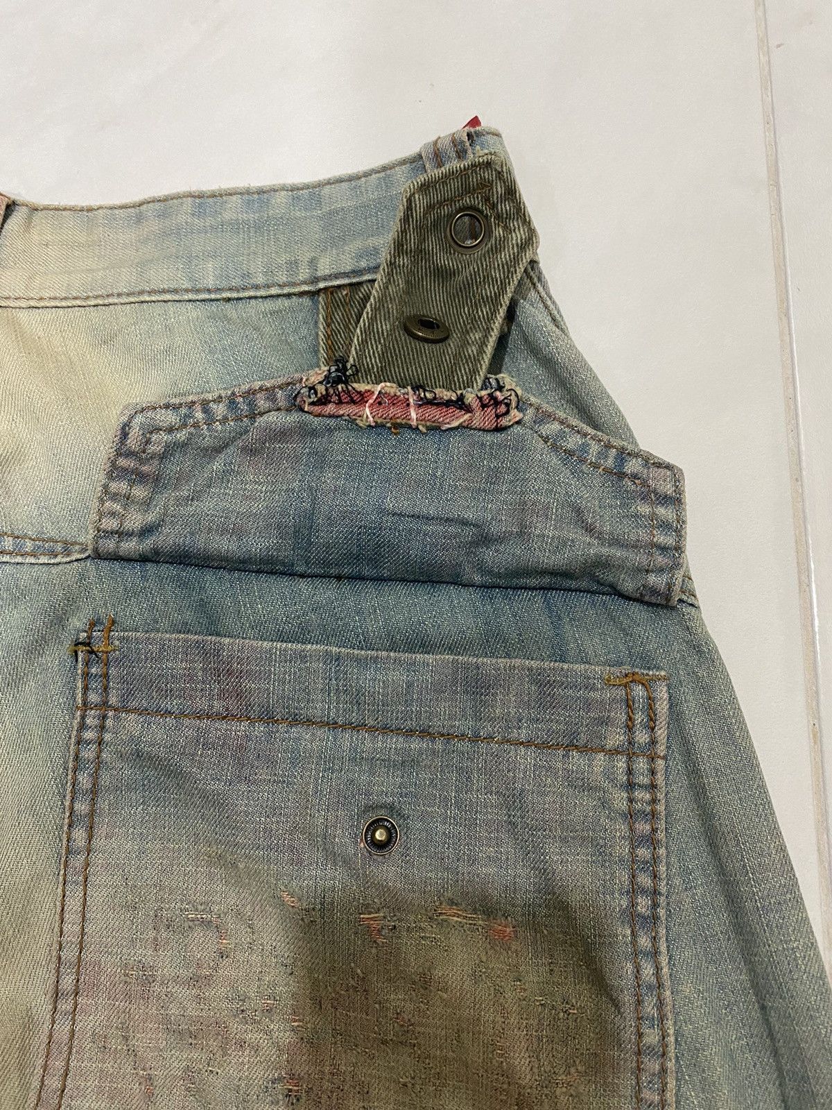 Japanese Brand × Vintage Vintage Joneaa Distressed Jean Nice Design Size US 30 / EU 46 - 15 Thumbnail