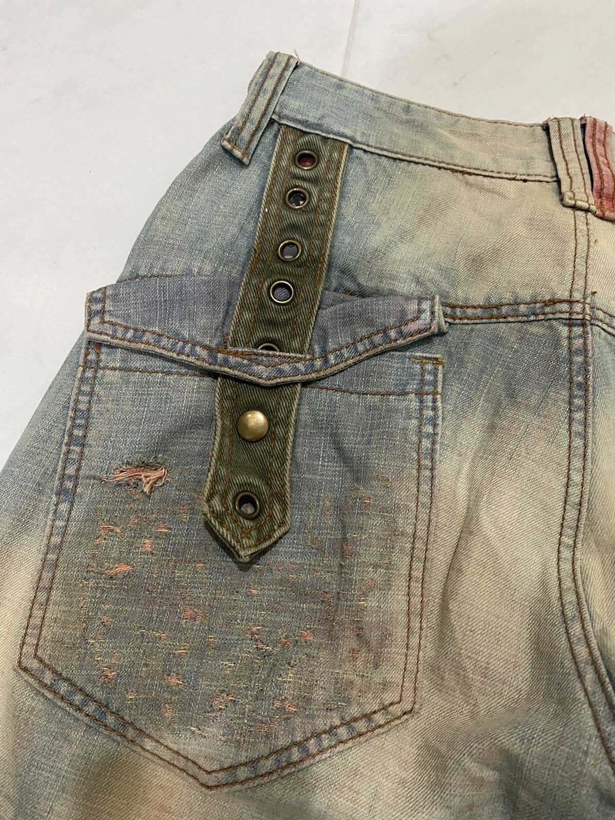 Japanese Brand × Vintage Vintage Joneaa Distressed Jean Nice Design Size US 30 / EU 46 - 14 Thumbnail