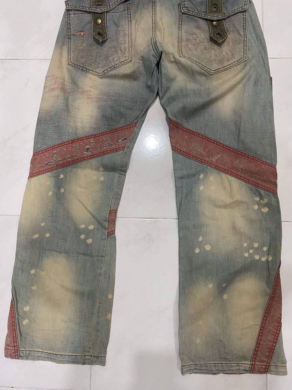 Japanese Brand × Vintage Vintage Joneaa Distressed Jean Nice Design Size US 30 / EU 46 - 12 Thumbnail