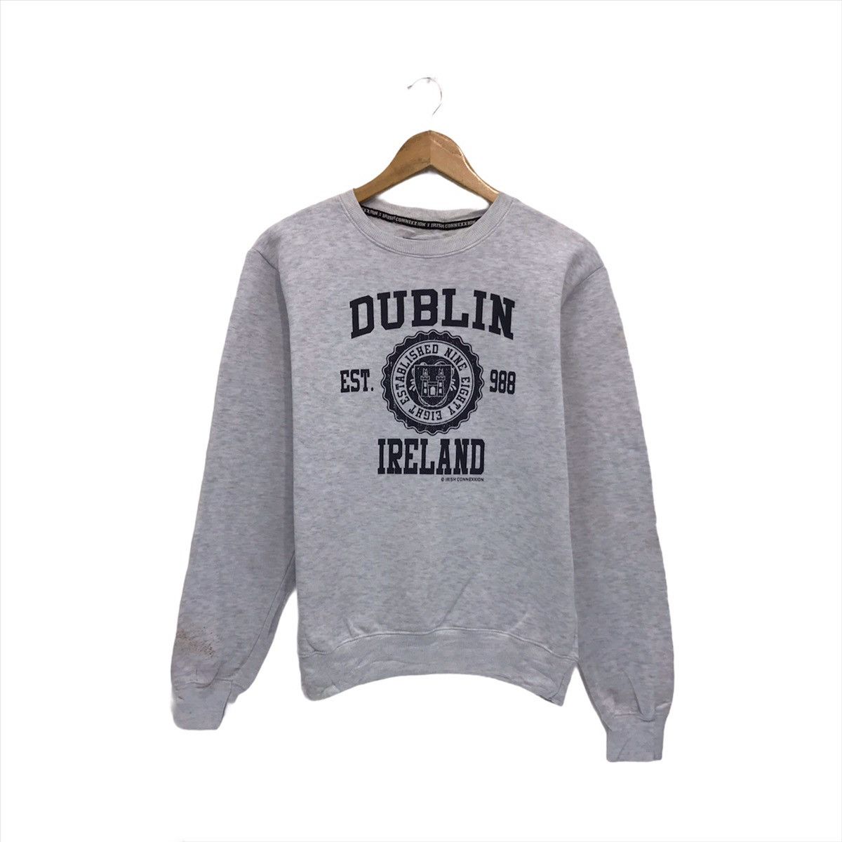 Vintage Vintage Irish Connexxion Sweatshirt Dublin Est 988 Ireland Size US M / EU 48-50 / 2 - 1 Thumbnail