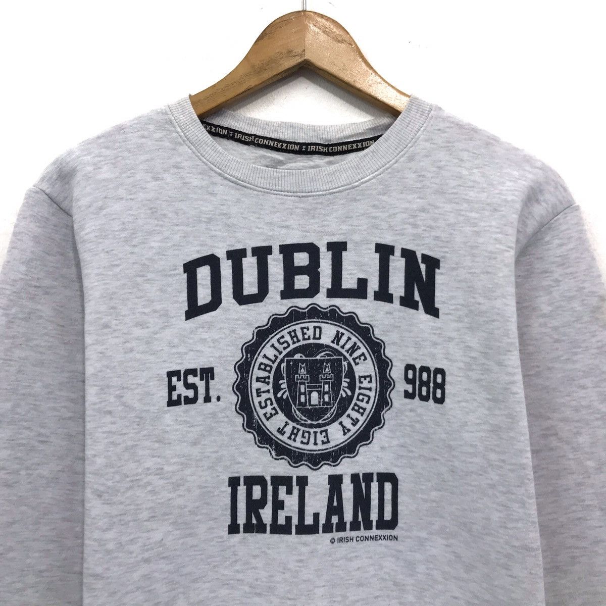 Vintage Vintage Irish Connexxion Sweatshirt Dublin Est 988 Ireland Size US M / EU 48-50 / 2 - 2 Thumbnail