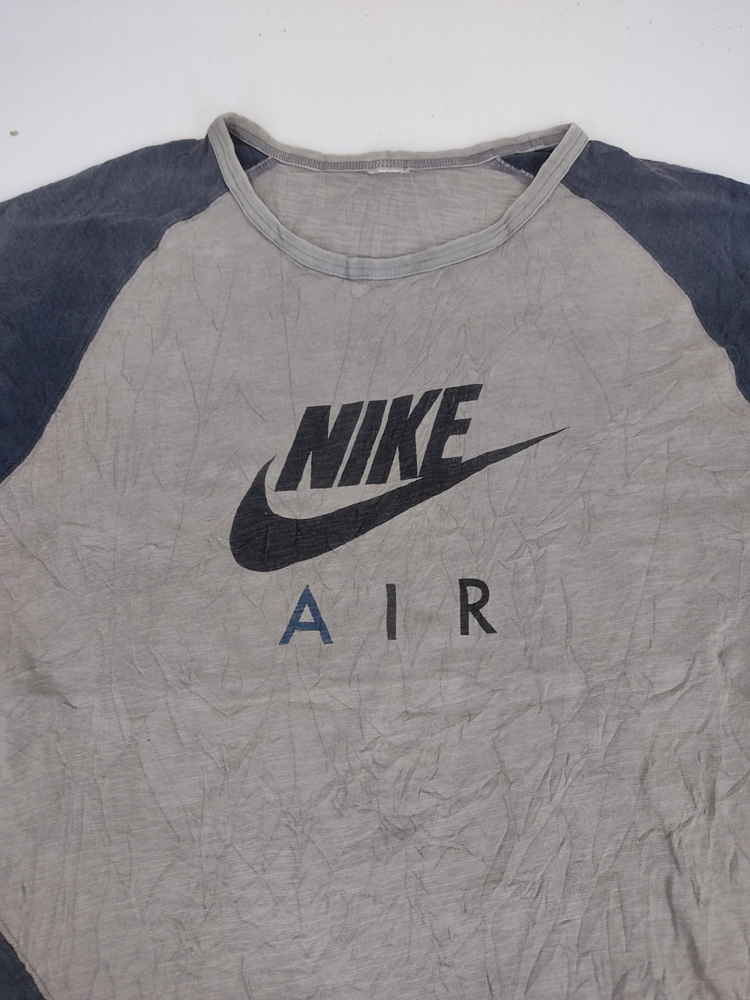 Nike Vintage Nike Air Swoosh Small Logo Spell Out Nice Design Size US L / EU 52-54 / 3 - 3 Thumbnail