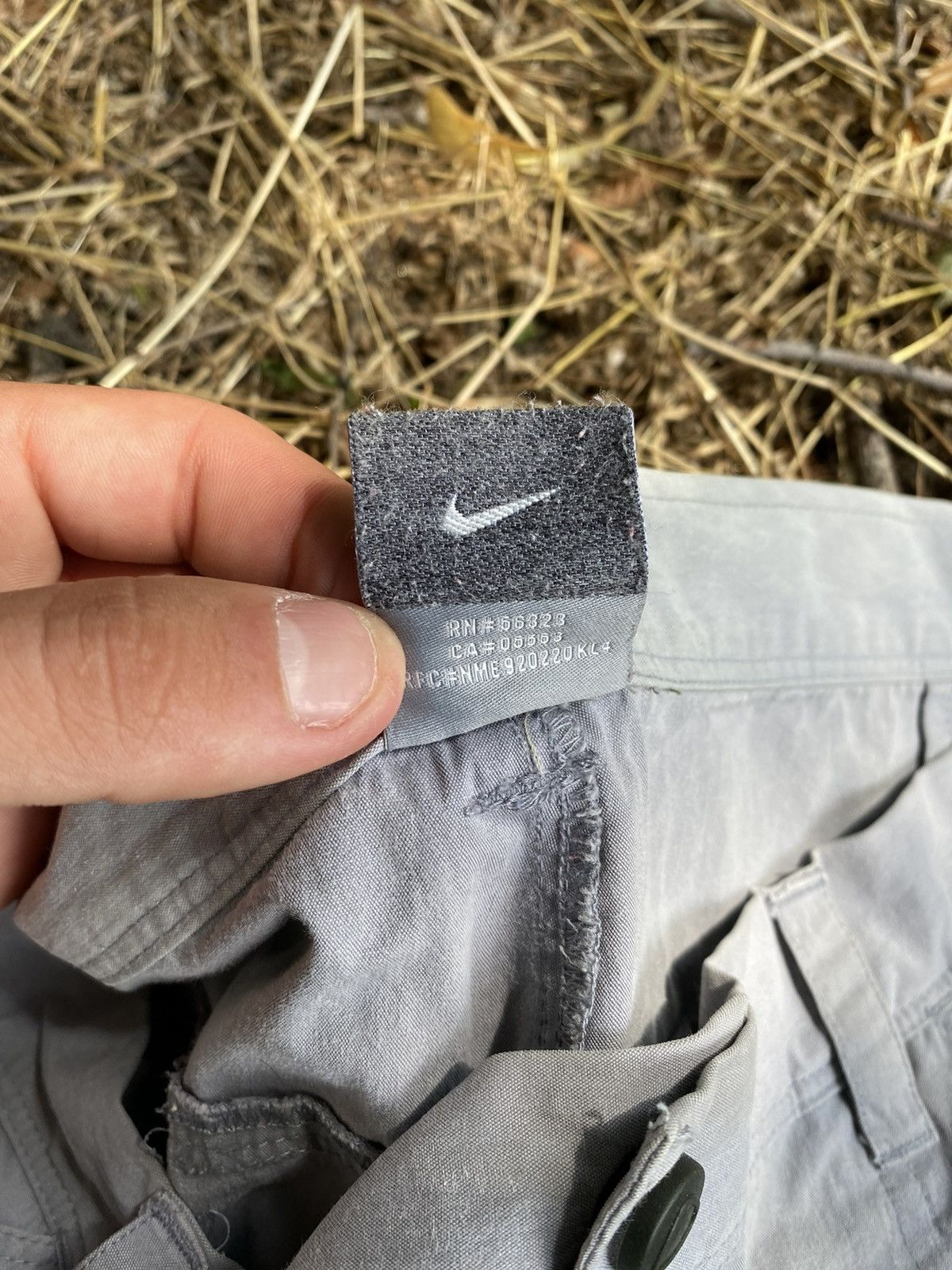 Nike ACG × Vintage Mens Vintage Nike ACG shorts streetwear y2k rare drill drip Size US 38 / EU 54 - 8 Thumbnail