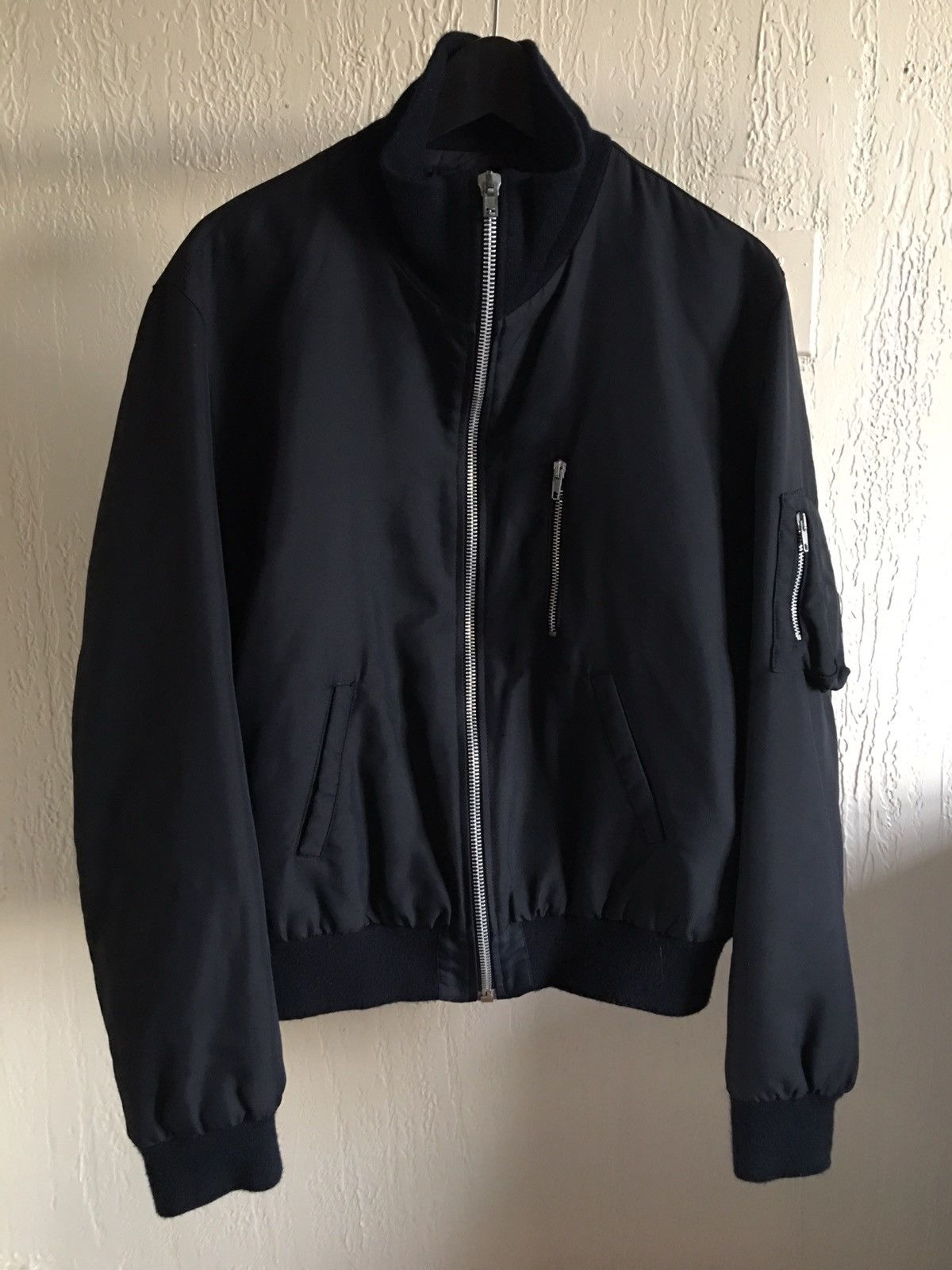 Helmut Lang AW 1998 Ballistic Nylon MA-1 Bomber Jacket | Grailed