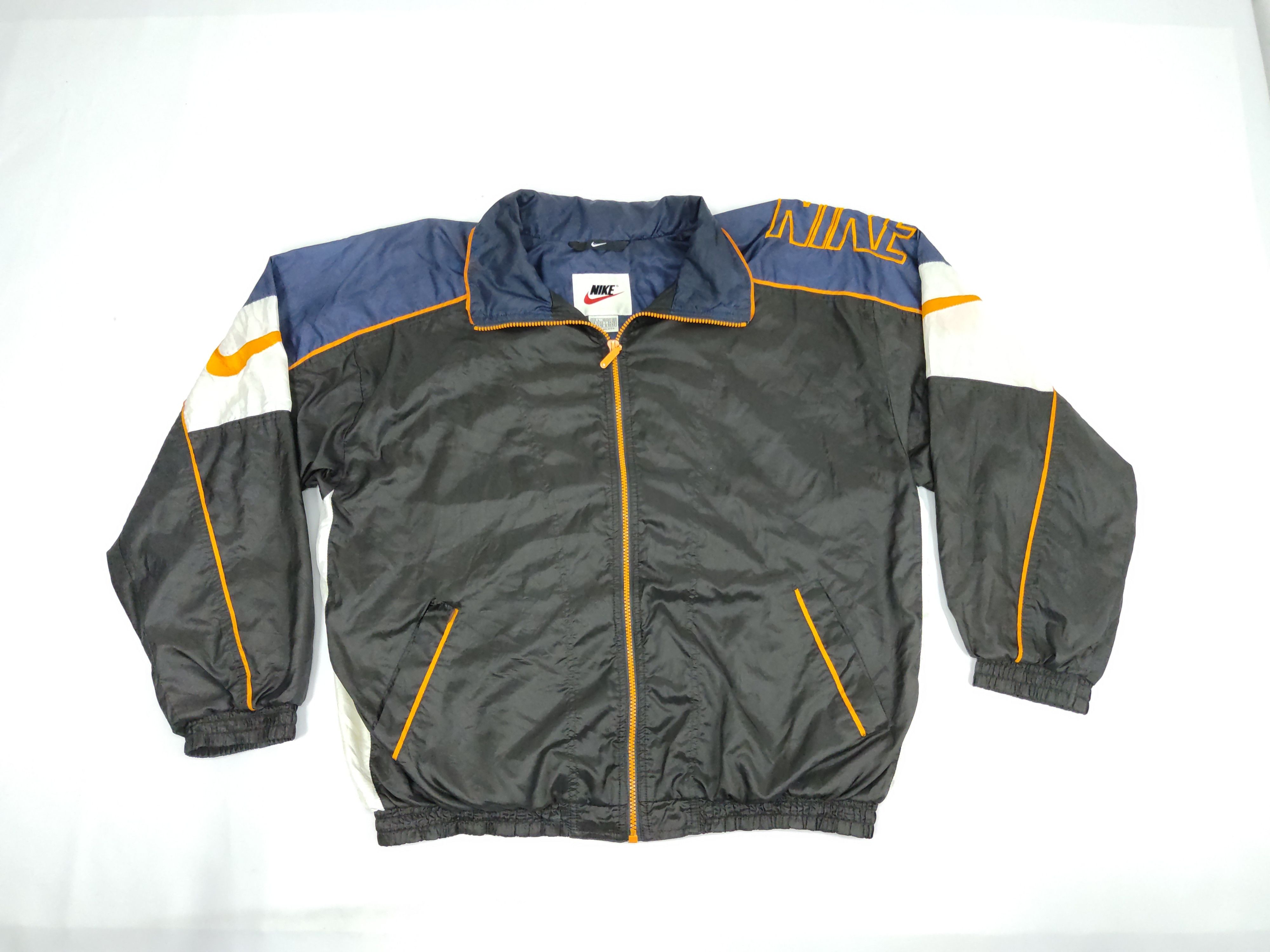 Nike × Vintage Vintage 90s Nike Jacket Hiking Zipper Outdoor Sportswear Size US L / EU 52-54 / 3 - 1 Thumbnail