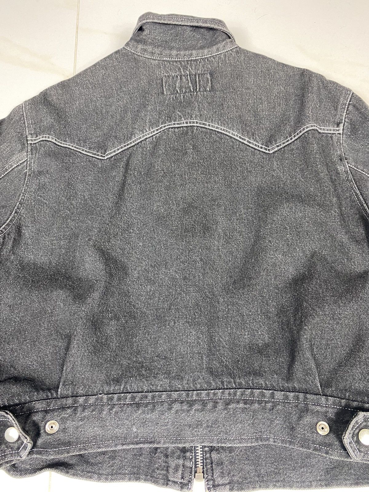 Japanese Brand Vintage Delilah By Black Denim Jacket. J005 Size US M / EU 48-50 / 2 - 8 Thumbnail
