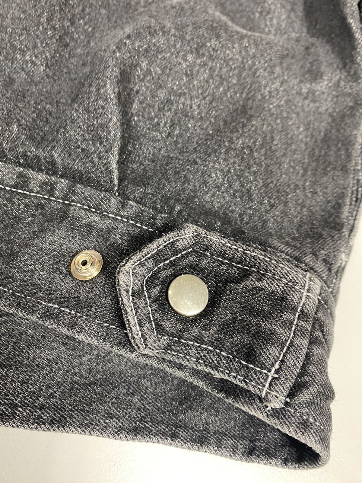 Japanese Brand Vintage Delilah By Black Denim Jacket. J005 Size US M / EU 48-50 / 2 - 9 Thumbnail