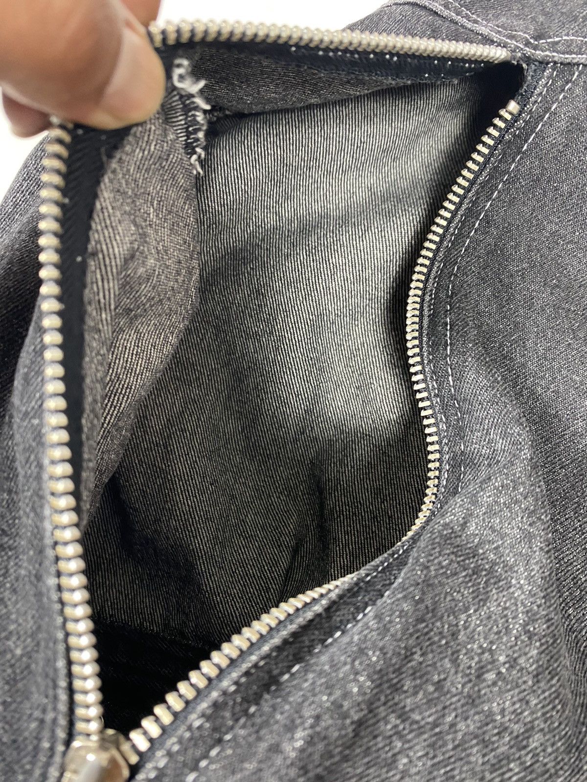 Japanese Brand Vintage Delilah By Black Denim Jacket. J005 Size US M / EU 48-50 / 2 - 10 Thumbnail