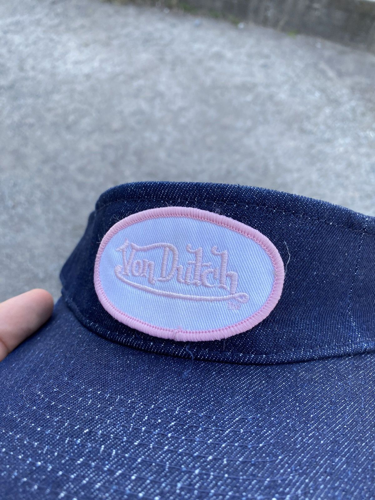 Vintage × Von Dutch Vintage Von Dutch Visor new streetwear y2k hats rare cap Size ONE SIZE - 6 Thumbnail