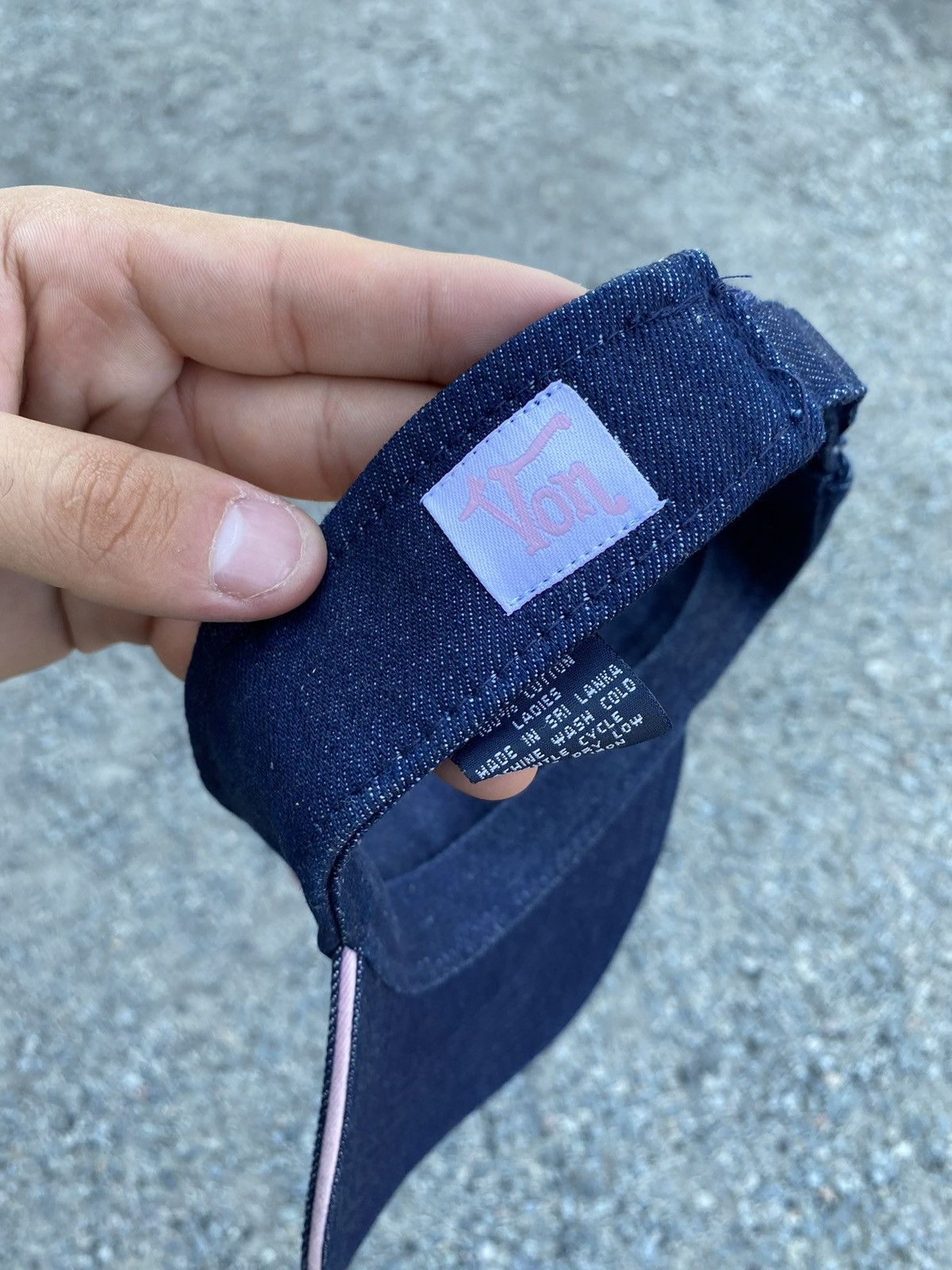 Vintage × Von Dutch Vintage Von Dutch Visor new streetwear y2k hats rare cap Size ONE SIZE - 10 Thumbnail