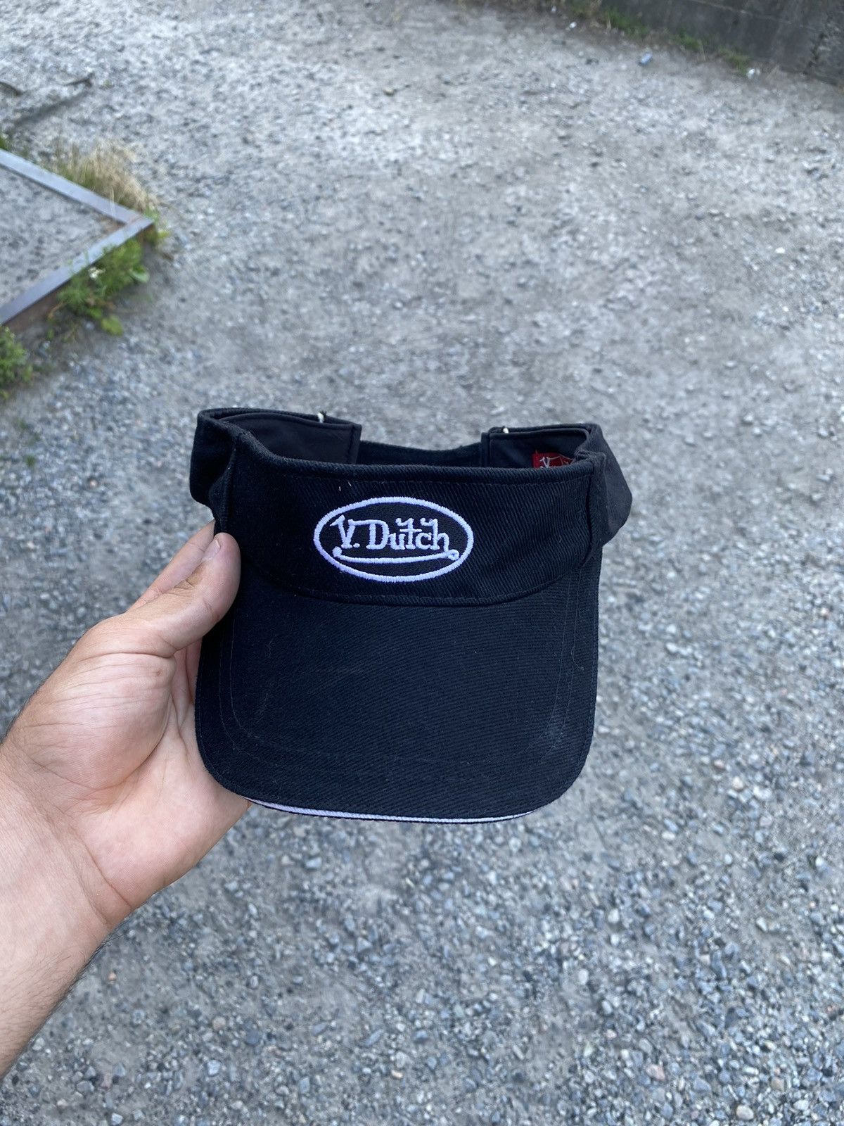 Vintage × Von Dutch Vintage Von Dutch Visor new streetwear y2k hats rare cap Size ONE SIZE - 2 Thumbnail