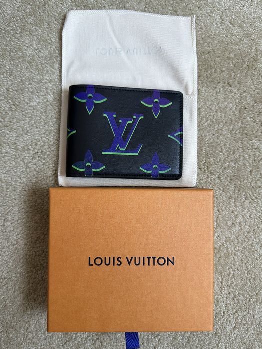 Louis Vuitton Wallet Multiple Black Borealis
