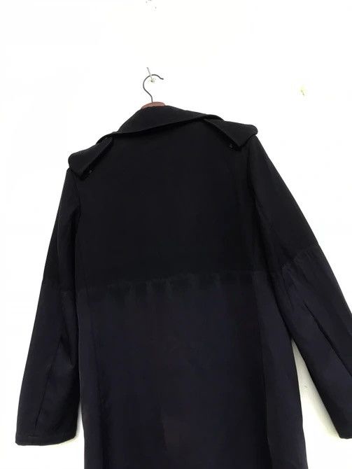 Yohji Yamamoto 🔥Y’s Yohji Yamamoto Two-tone Laine Wool Overcoat Size S / US 4 / IT 40 - 10 Thumbnail