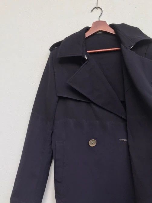 Yohji Yamamoto 🔥Y’s Yohji Yamamoto Two-tone Laine Wool Overcoat Size S / US 4 / IT 40 - 11 Thumbnail