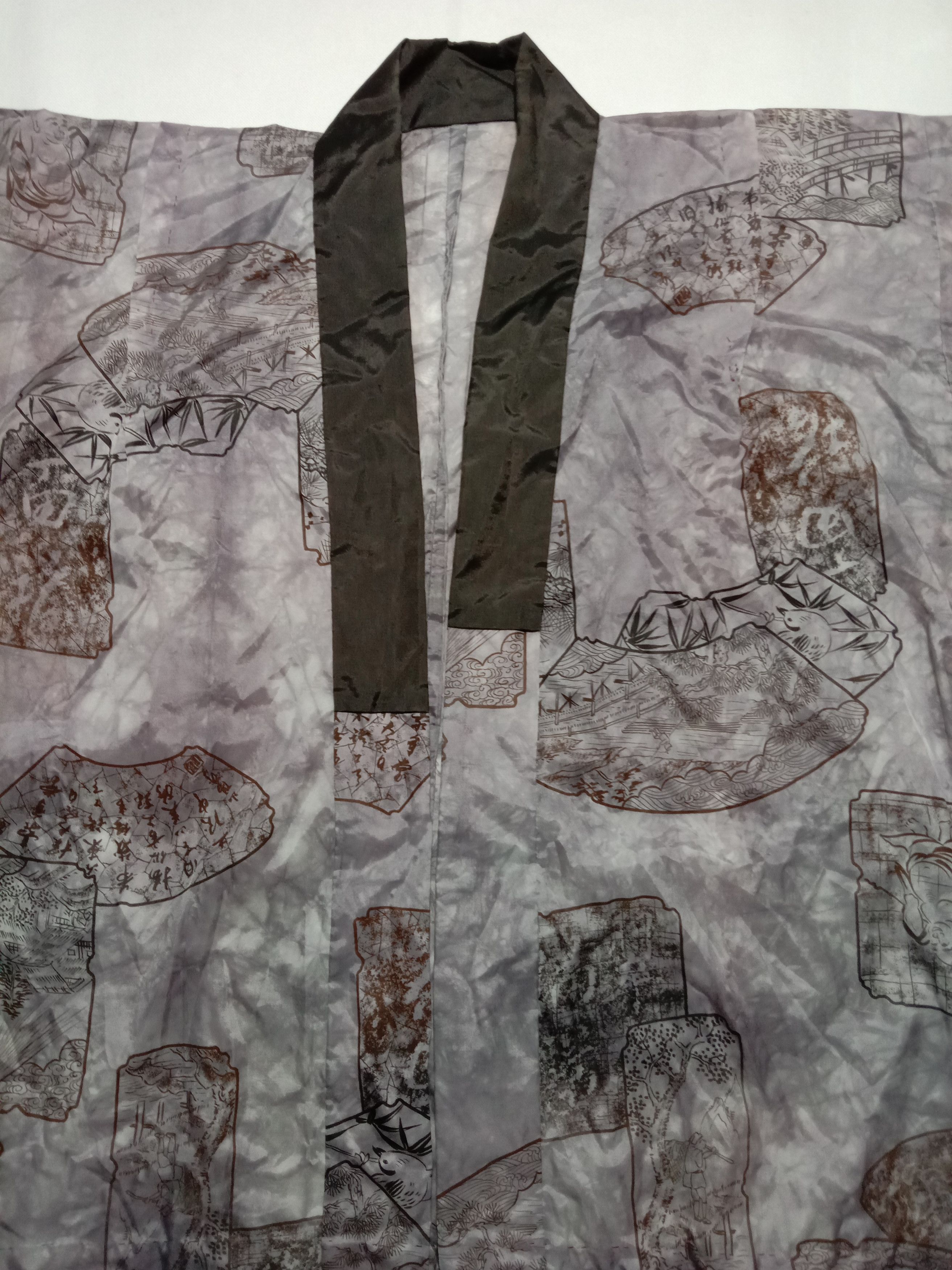 Edition Japan × Japanese Brand Sanjuro Kimono Haori Yukata Unisex Happi Jacket Size XL / US 12-14 / IT 48-50 - 2 Thumbnail