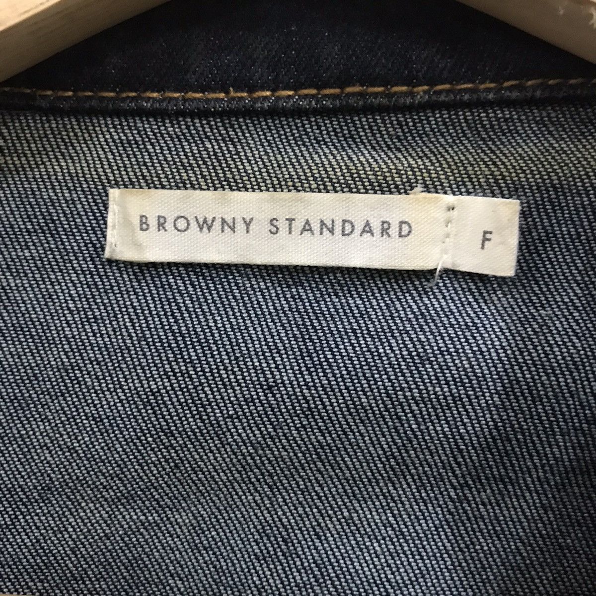 Japanese Brand Browny Standard Trucker Denim Jacket Size US S / EU 44-46 / 1 - 5 Thumbnail
