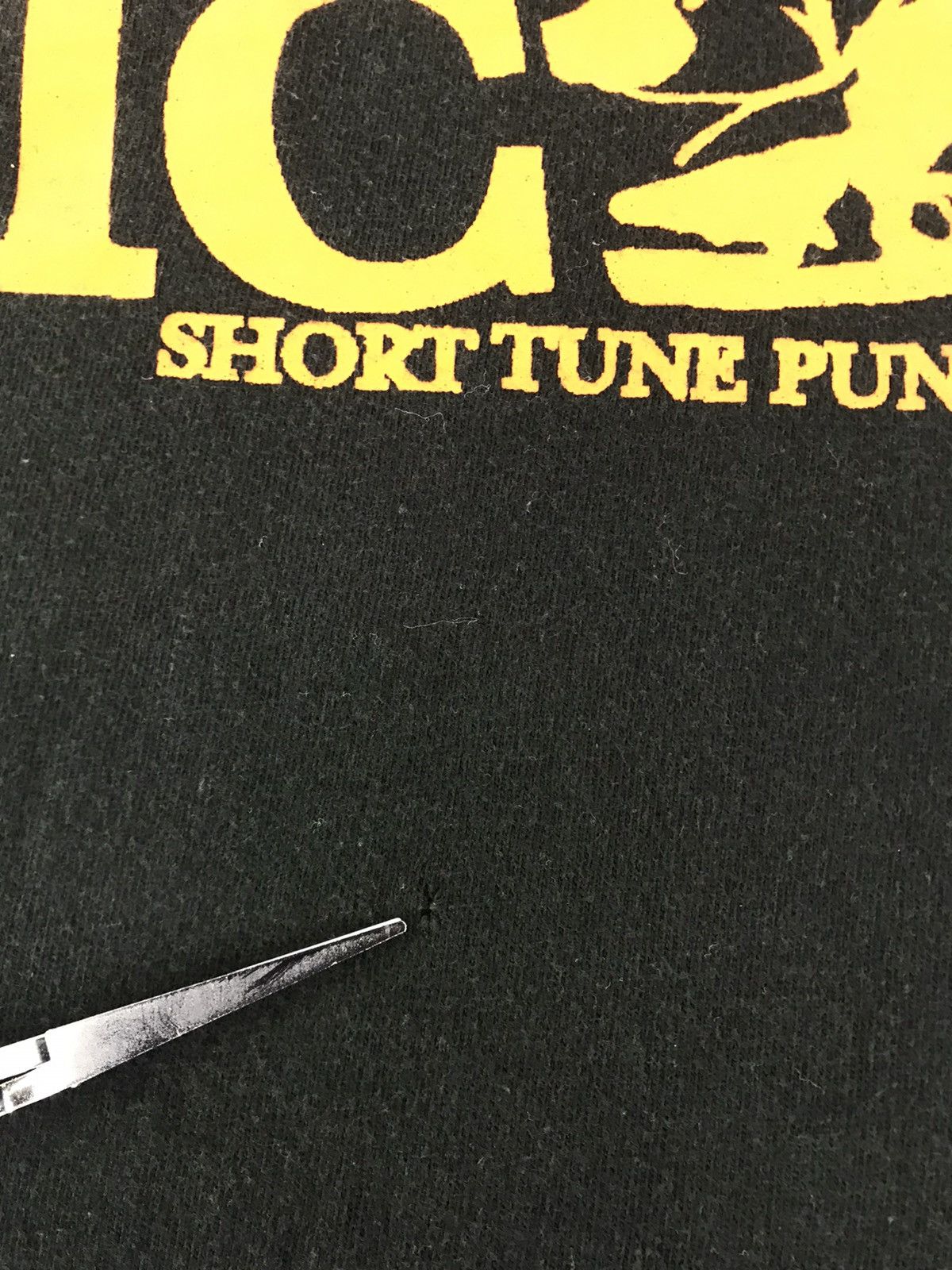 Japanese Brand Ant Nic Short Tune Punx Spell Out Graphic Screen Tee Size US M / EU 48-50 / 2 - 10 Thumbnail