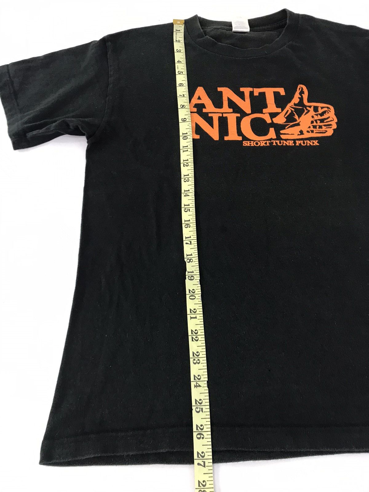 Japanese Brand Ant Nic Short Tune Punx Spell Out Graphic Screen Tee Size US M / EU 48-50 / 2 - 8 Thumbnail