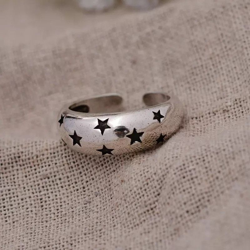 Jewelry Elegant Full Star Lady Party Ring Size ONE SIZE - 2 Thumbnail