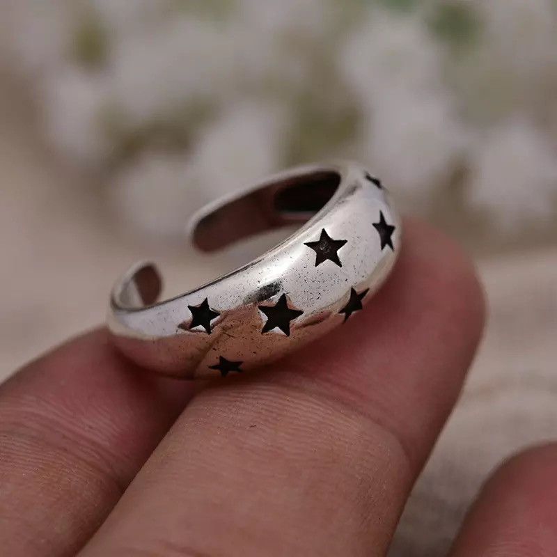 Jewelry Elegant Full Star Lady Party Ring Size ONE SIZE - 3 Thumbnail