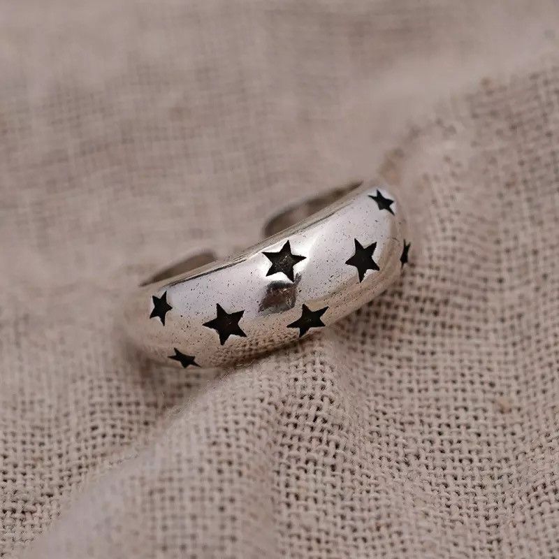 Jewelry Elegant Full Star Lady Party Ring Size ONE SIZE - 1 Thumbnail