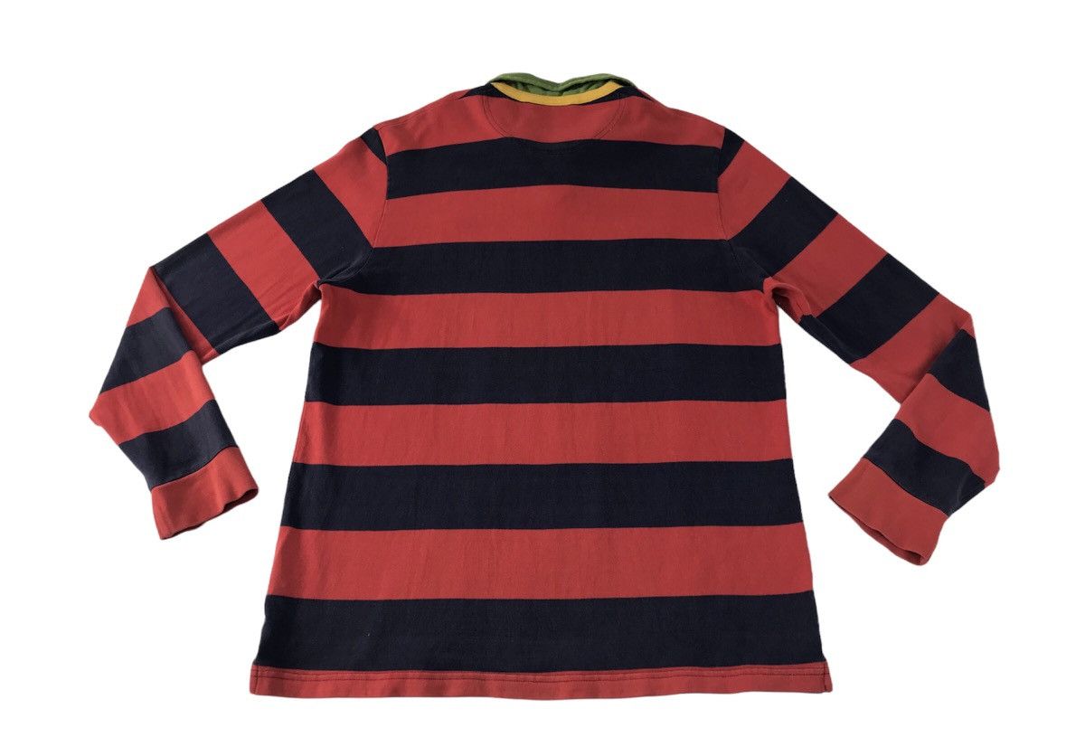 Canterbury of New Zealand × Vintage Vtg Canterbury Of Newzealand Striped Rugby Jersey Long Sleev Size US XL / EU 56 / 4 - 2 Thumbnail