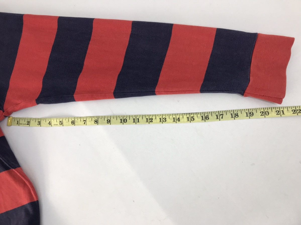 Canterbury of New Zealand × Vintage Vtg Canterbury Of Newzealand Striped Rugby Jersey Long Sleev Size US XL / EU 56 / 4 - 12 Thumbnail