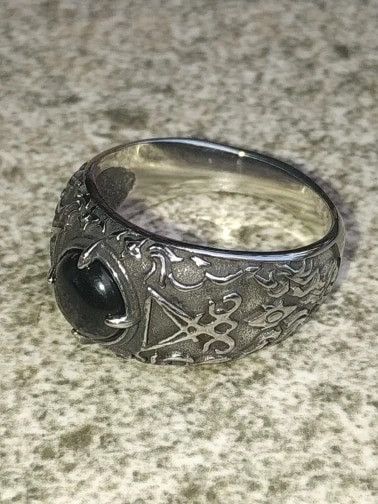 Jewelry × Vintage Seal of Satan Ring Size ONE SIZE - 3 Thumbnail