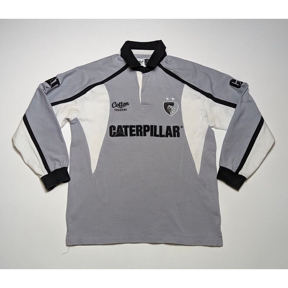 Cotton Traders Leicester Tigers Rugby Shirt 2010/11 Jersey Cotton Traders M Size US M / EU 48-50 / 2 - 1 Thumbnail
