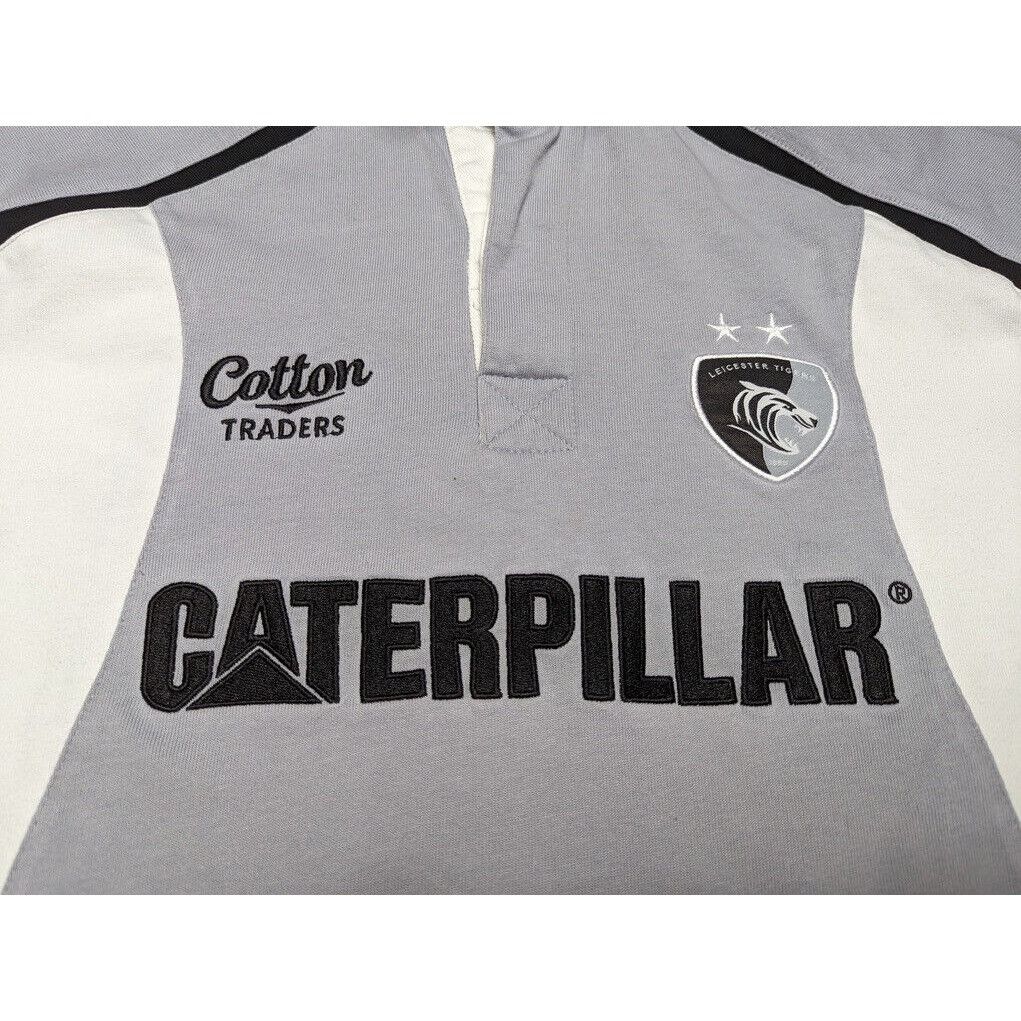 Cotton Traders Leicester Tigers Rugby Shirt 2010/11 Jersey Cotton Traders M Size US M / EU 48-50 / 2 - 3 Thumbnail