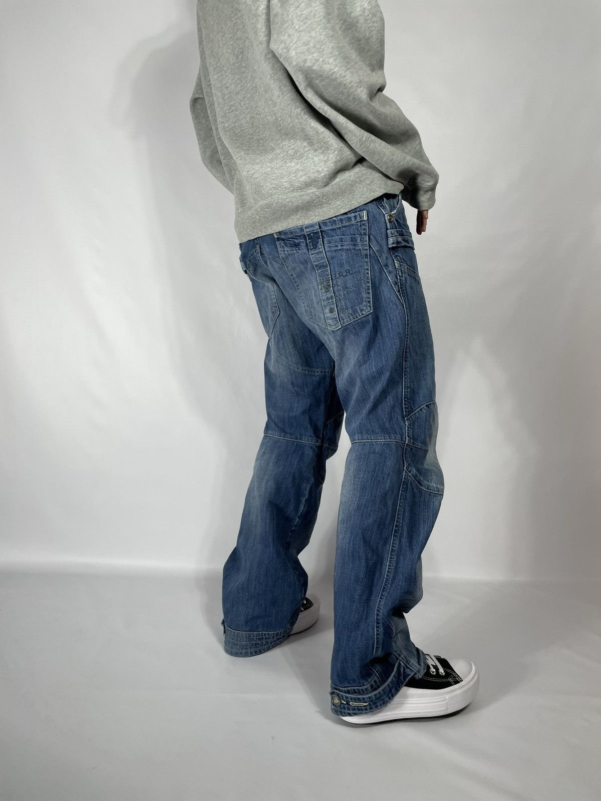G-Star Vintage G Star Raw jeans blue denim carpenter double knee Size US 30 / EU 46 - 5 Thumbnail