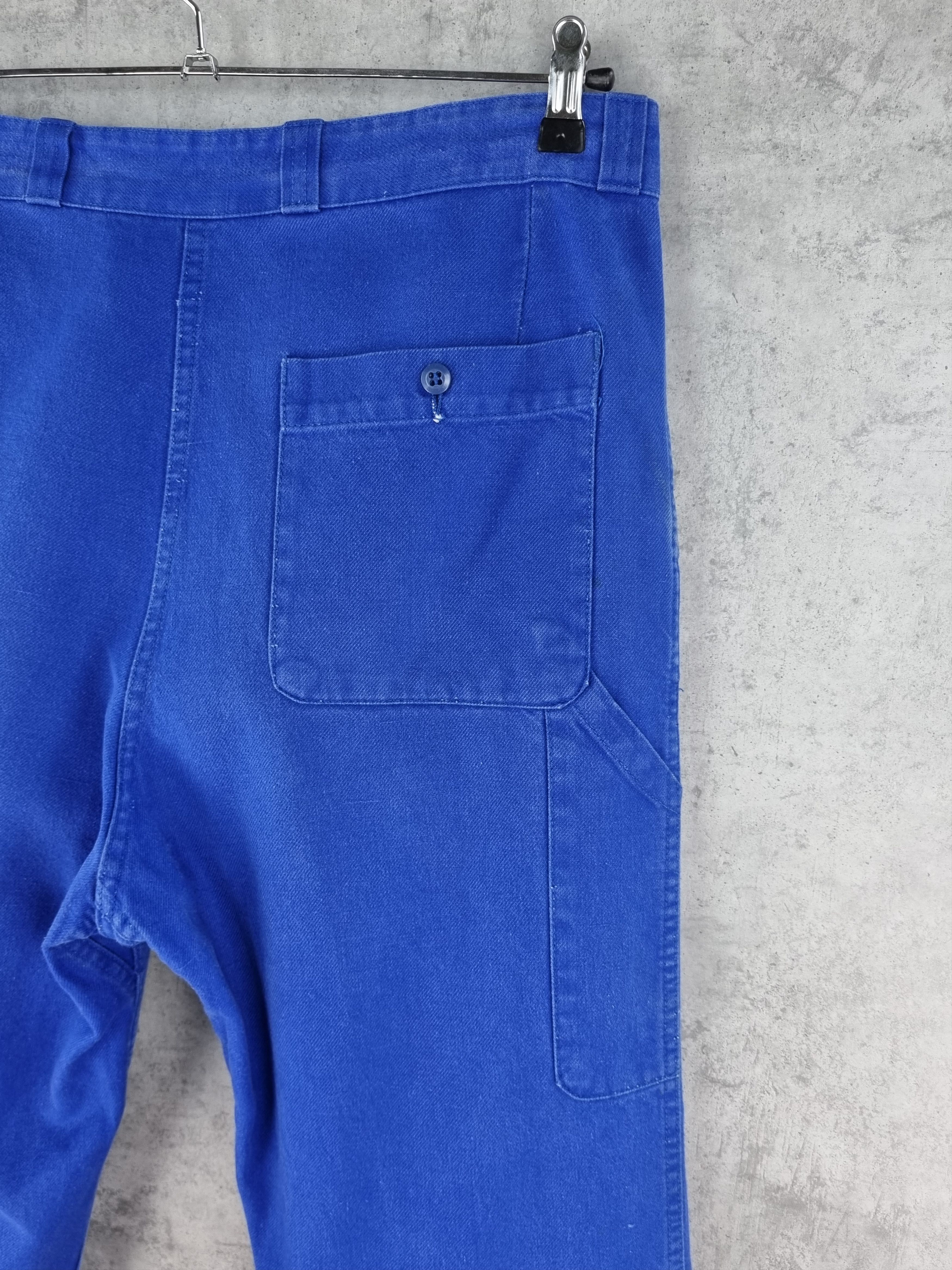 Le Laboureur × Vetra Rare 70s LE PEROQUET French Worker Pants(Brad Pitt) Size US 34 / EU 50 - 12 Thumbnail
