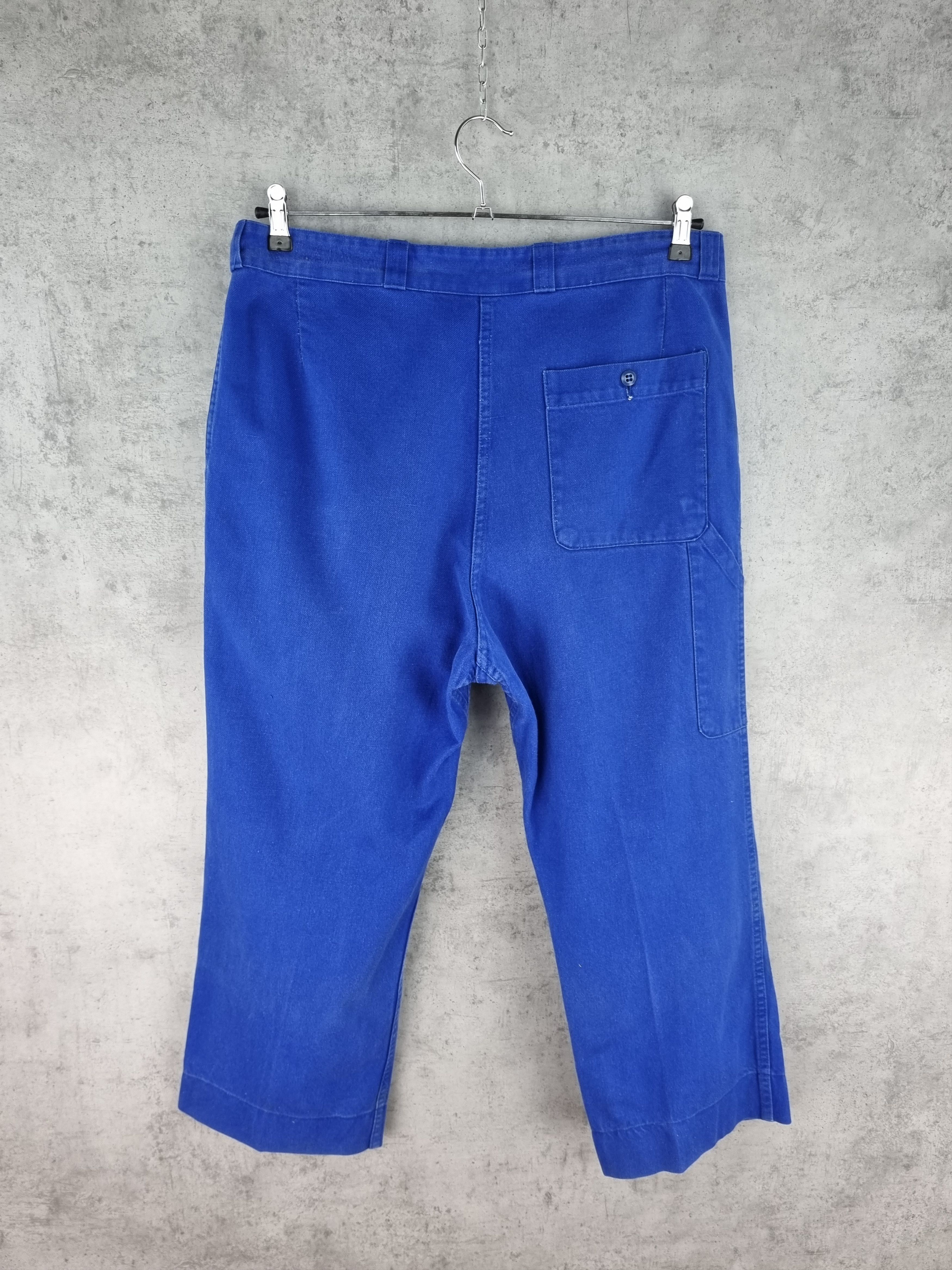 Le Laboureur × Vetra Rare 70s LE PEROQUET French Worker Pants(Brad Pitt) Size US 34 / EU 50 - 11 Thumbnail
